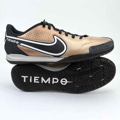 Nike Mens Legend 9 Academy IC Grey Indoor Soccer Shoes Size 11.5 DA1190-810