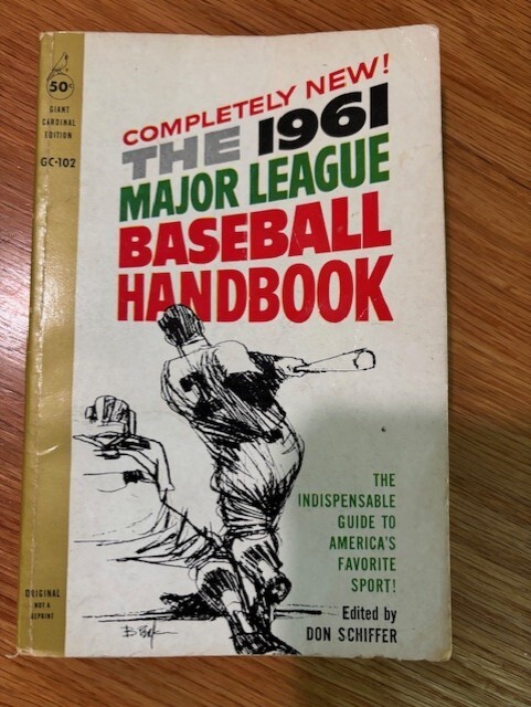 1961 Major League Baseball Handbook