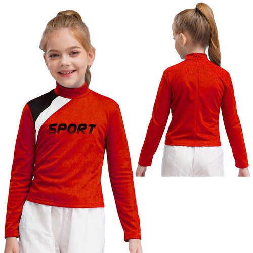 Girl Sweatshirt Workout Activewear Stylish Sport Tops Athletic Coat Casual Yoga - Picture 43 of 84