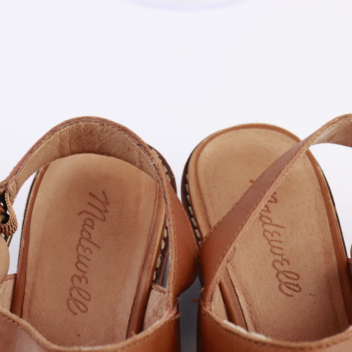 Madewell Womens Jess Mule Slingback Size 6.5 Cognac Tan 