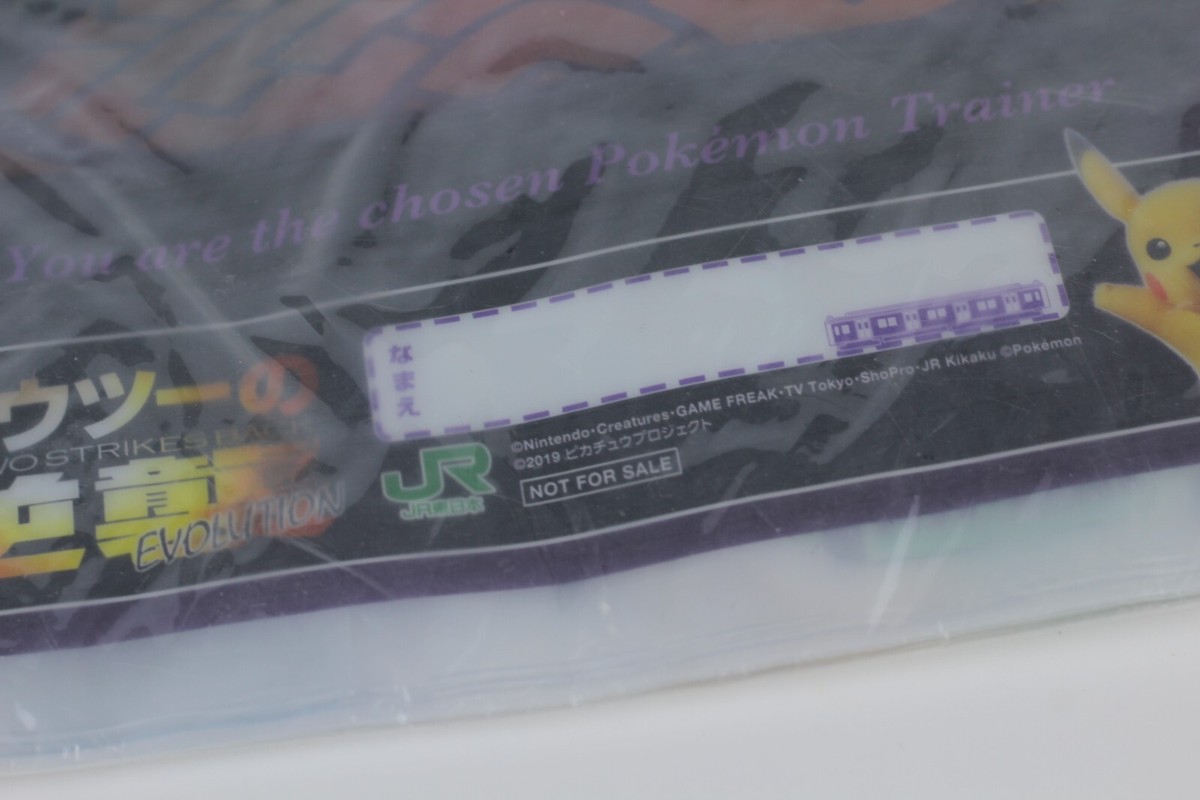 JR East limited Pokemon Stamp Rally 2019 Pass Case & stamp booklet