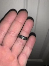 TRITON / FG MEN'S 7.0MM WHITE TUNGSTEN CARBIDE WEDDING BAND RING