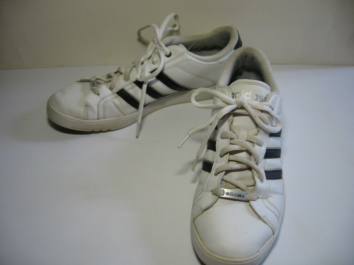 ADIDAS CALSHOT White Black Tennis Skate Padded Traction Shoes Size Mens 13 | eBay