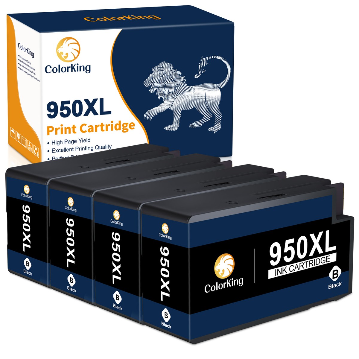 HP 951XL Printer Ink Cartridges Compatible For HP 950XL For 951XL For ...