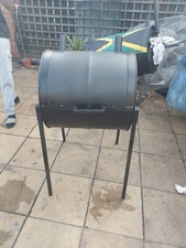 Professional Small SOLDIER BBQ Jamaican Jerk Pan with removable legs