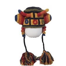 Sirque Du Soleil Multicolor Three Dimensional Knitted Handmad Hat