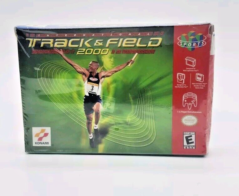 【レア・新品】オリンピック2000 ニンテンドー 64 International Track & Field 2000 (Nintendo 64, 2000) for sale