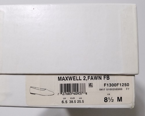 NIB Vince Maxwell Italian Satin Ballet Flat in Fawn Size 6, 8, 8.5, 9 $225 - Picture 15 of 17