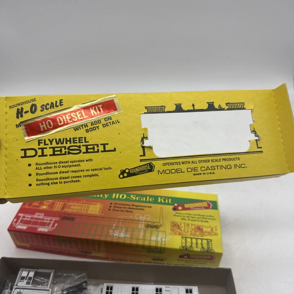 Roundhouse HO Scale Diesel Kit Box Can Diesel Kit 02814 Ford Motor Company Rare - Image 3 of 4
