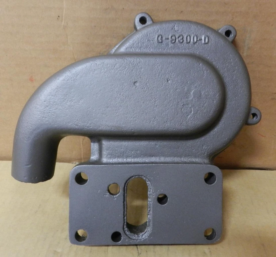 1935-36 Auburn Cord 653 654 210 3,5 L 6 cilindros bomba de agua carcasa trasera G-9300-D Foto 4 de 4