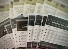 STAMPIN’ CUT & EMBOSS - ASSORTED DIES & FRAMELITS