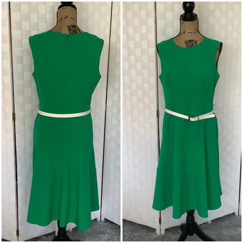 pretty anne klein green sleeveless 
