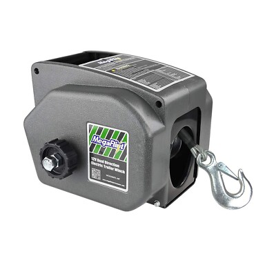 Trailer Winch,Reversible Electric Winch, for Boats up to 6000 lbs.12V DC,Powe...