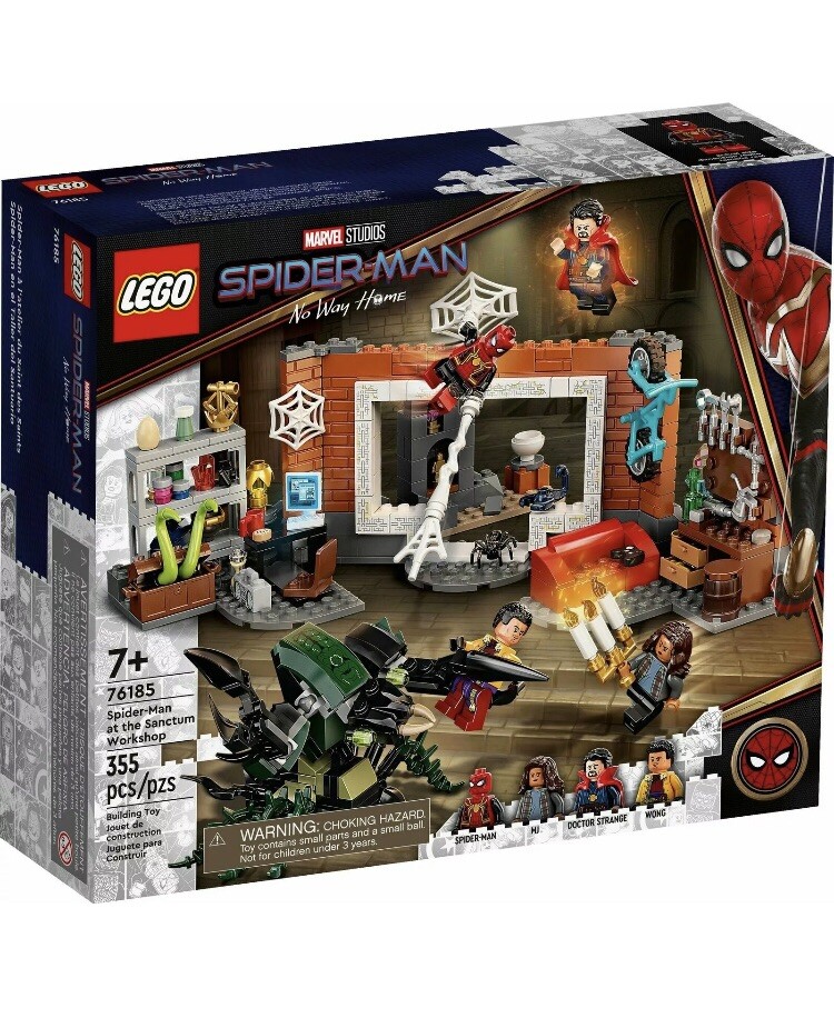 🔸SPIDER-MAN at the SANCTUM WORKSHOP - Lego Marvel Super Heroes 76185 Nuovo