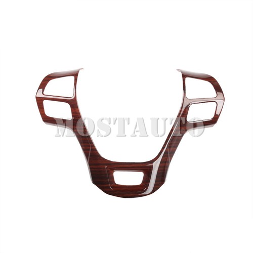 For Ford Explorer Wood Pattern Inner Steering Wheel Sequins Trim Cover 2016-2019 - Picture 2 of 12