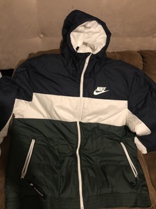 black nike winter jacket