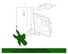 2002-2005 Kia Sedona Engine Cooling Fan Blade OEM 0K52Y-15140