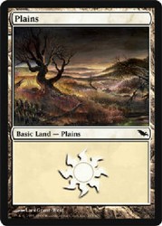 Plains #283 Shadowmoor MTG