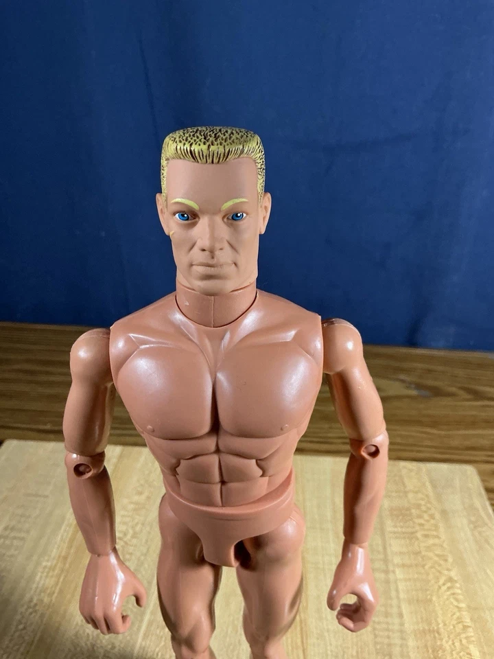 1999 年 GI JOE Then & Now - Land Warrior 蓝眼裸体身体 - 1/6 比例 🔥 — 第 2/4 张图片