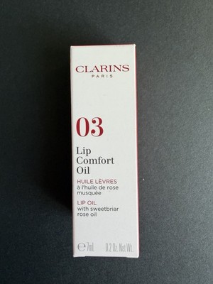 Lip Comfort Oil - 03 Cherry by Clarins for Women - 0.2 oz Lip Oil NEW NIB