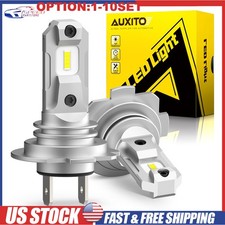 H7 LED Headlight Bulb High Low Beam 22000LM Super Bright 6500K White 120W 2-20X
