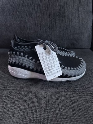 Nike Air WOMENS SIZE 9 Footscape Woven Black Smoke Grey Fur FB1959 001