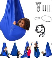 Adjustable Sensory Swing for Kids - Cozy Indoor Hammock Chair for Calmness