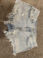 Levi's 501 Women's Cut-Off Shorts, Vintage 90s, Size 31, Light Wash, High Rise