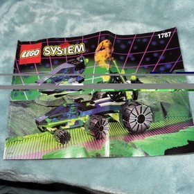 LEGO Space Unitron 1787 Crater Cruiser w Instructions 1995 Incomplete Pls Read