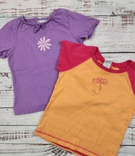 Vintage Y2K - Circo & Girl Connection Girls’ Short Sleeve Shirts – Size 6/6X