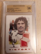 2025 Futera FX Series 2 Gerd Müller Game Worn Jersey 01/02