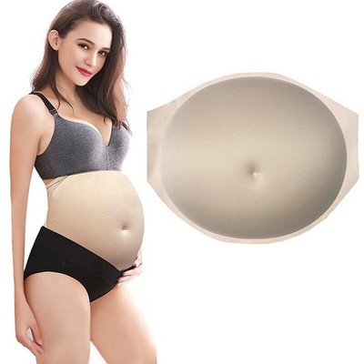 False Artificial Baby Tummy Belly Fake Pregnancy Pregnant Bump Belly Cloth Bag
