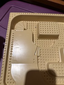 Lego Adventurers Desert Raised Baseplate Three Level Set 5978 Part 6092pb03