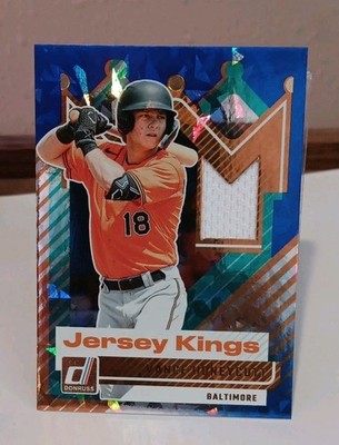 2025 donruss baseball #JK-VH Vance Honeycutt Jersey Kings Blue Baltimore Orioles
