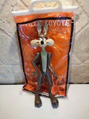 Warner Brothers  Dakin 1968 10'' Wile E Coyote Figure Original Bag And Tag VGC