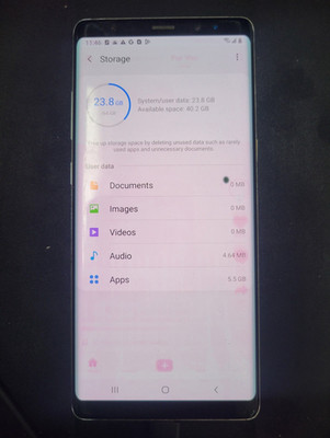 Samsung Galaxy Note 8 64GB Gray Smartphone (READ)