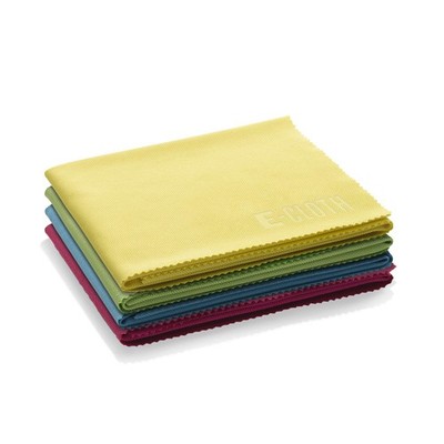 E-Cloth Glas & Polieren Standard Verpackung, verschiedene Farben - 4er Pack 