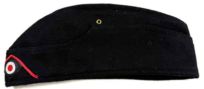#ad #ad WWII GERMAN HEER PANZER STUG ARTILLERY BLACK WOOL M1935 OVERSEAS SIDE CAP XLARGE $31.96