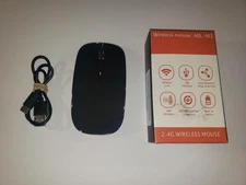 ABL-Mouse M3  Wireless Bluetooth Mouse For Mac/Windows Black OPEN BOX