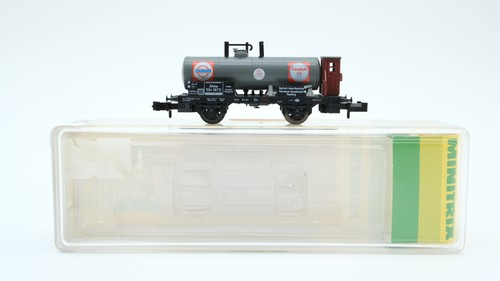 MINITRIX 1:160 N 13639 Kesselwagen mit Bremserhaus "Standard" DRG in OVP | Condition: Gebraucht