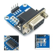 MAX3232 RS232 to TTL Serial Port Converter Module DB9 Connector Module USA Stock