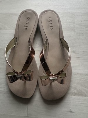     GUESS rosé Flip Flops Gr. 39 wie NEU   