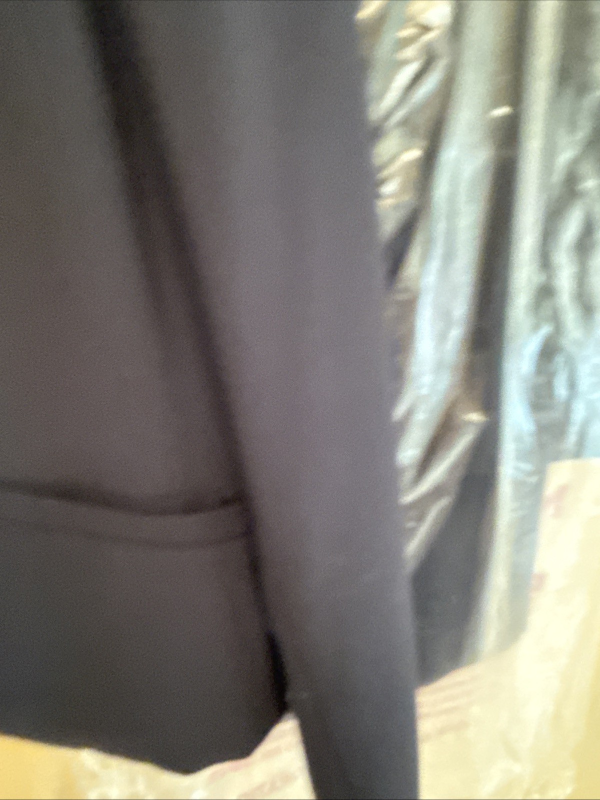 Calvin Klein Classic Navy Suit Women's Size 12 Long Sleeve One-Button