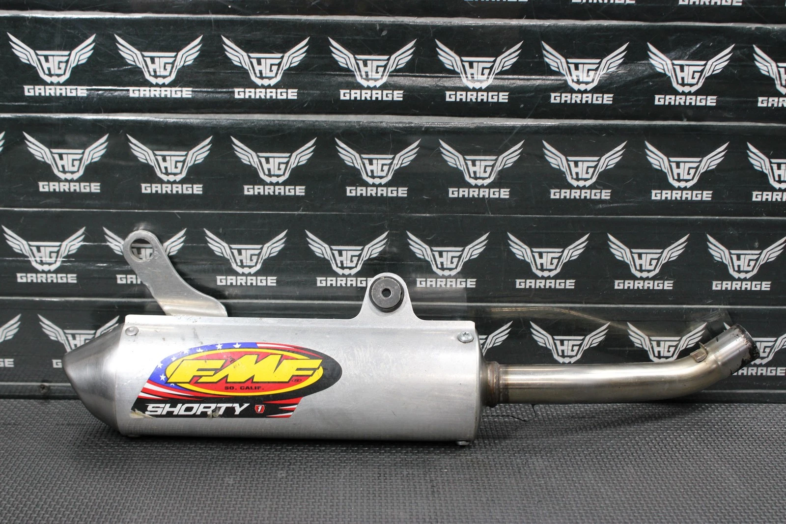 2002 YAMAHA YZ250 02-26 FMF SHORTY MUFFLER EXHAUST SILENCER SLIP ON PIPE