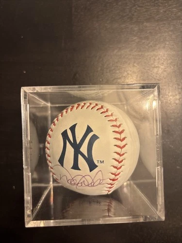 Derek Jeter Autographed Baseball LOA James Spence
