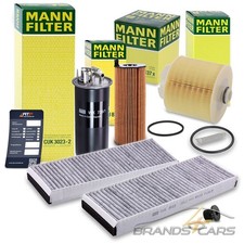 MANN-FILTER INSPEKTIONSPAKET FILTERSATZ B FÜR AUDI A6 4F C6 2.7 3.0 TDI 04-08