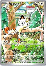 Meowth 106/094 Phantasmal Flames Pokemon Holo on eBay