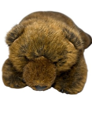 DITZ designs (ディッツ・デザイン)テディベア Ditz Designs Brown Bear Plush The Hen House Realistic Weighted