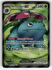 SV: Scarlet & Violet 151 #182/165 Venusaur ex Holo ultra rara