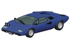 1/32 The Snap Kit Lamborghini Countach LP400 Blue Plastic Model Kit AOSHIMA 20-E